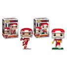 COMP Kit NFL Chiefs Funko Pop! para Coleção - Patrick Mahomes + Travis Kelce