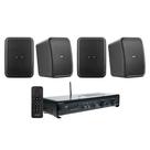 COMP Kit Som Ambiente Externo Frahm: 2x Pares de Caixas CS 5” + Amplificador Slim 2700 G5 160W