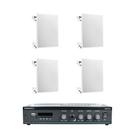COMP Kit Som Ambiente para Lojas de Roupas e Tênis até 100m² Amplificador + 4 Arandelas Frahm COMP Kit Som Ambiente para Lojas de Roupas e Tênis até 100m² Amplificador + 4 Arandelas Frahm