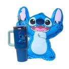 COMP Kit Stitch Almofada Formato 40x35cm + Copo Térmico Inox 1,15L com Alça Zona Criativa