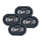 COMP Renegade Kit c/ 4 Alto Falantes Automotivo 6x9" Quadriaxial LS69 400W Total Leson - 2LS6920CZ
