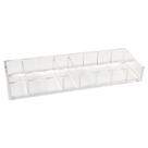 Compartimento acrílico Bloc RUSSELL+HAZEL 30x10x4 cm 3 divisórias