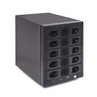 Compartimento de disco rígido externo Syba SY-ENC50118 10 TB 5 compartimentos USB 3.0