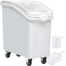 Compartimento de ingredientes YITAHOME 102L, recipiente comercial para alimentos, branco