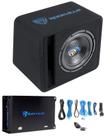 Compartimento de subwoofer de carro Rockville SK510 1200W + DB11 Amp