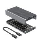Compartimento SSD externo Qwiizlab sem ventilador USB4 Thunderbolt 40 Gbps Compartimento SSD externo Qwiizlab sem ventilador USB4 Thunderbolt 40 Gbps