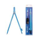 Compasso Escolar Com Case e Apontador Azul Kaz KZ971443