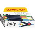 Compasso Escolar Plástico Jolly 95000 Compactor - 12un