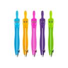 Compasso metalico colorido neon brw