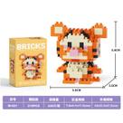 Compatível Com Estatuetas De Desenhos Animados , Blocos De Construção Montados Em Micropartículas , Brinquedos De Quebra Compatível Com Estatuetas De Desenhos Animados , Blocos De Construção Montados Em Micropartículas , Brinquedos De Quebra