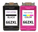 Compatível Kit Cartucho 662 Xl Preto + 662xl Colorido