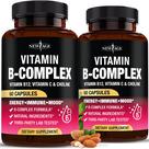Complejo de Vitamina B NEW AGE B1-B12 con C y Colina 120 Cápsulas Complejo de Vitamina B NEW AGE B1-B12 con C y Colina 120 Cápsulas