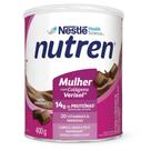 Complemento Alimentar Nutren Mulher Dark Chocolate 400g Complemento Alimentar Nutren Mulher Dark Chocolate 400g