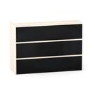 Complemento Balcao de Atendimento P25 Pandin 155 CM Casablanca e Preto Complemento Balcao de Atendimento P25 Pandin 155 CM Casablanca e Preto