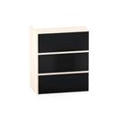 Complemento Balcao de Atendimento P25 Pandin 95 CM Casablanca e Preto