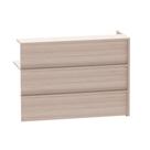 Complemento Balcao de Atendimento P25 Pandin 95 Cm Casablanca