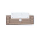 Complemento Central de Painel TV 32 Polegadas 90x30mm Marrom Noce Naturalle Complemento Central de Painel TV 32 Polegadas 90x30mm Marrom Noce Naturalle