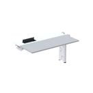 Complemento da Mesa Plataforma para Coworking 150x792 Cplpsc150 150cm Industrial Cinza E Branco Complemento da Mesa Plataforma para Coworking 150x792 Cplpsc150 150cm Industrial Cinza E Branco