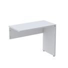 Complemento de Mesa Pé Painel Linha P25 90cm Branco Complemento de Mesa Pé Painel Linha P25 90cm Branco