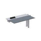 Complemento de Plataforma Corporativa 130x792 Cplpsc130 130cm Industrial Grafito E Cinza