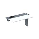 Complemento de Plataforma Corporativa 140x792 Cplpsc140 140cm Industrial Branco E Grafito Complemento de Plataforma Corporativa 140x792 Cplpsc140 140cm Industrial Branco E Grafito