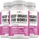 Complemento NEW AGE de Órganos de Res para Mujeres con Hígado de Res - 180 Cápsulas Complemento NEW AGE de Órganos de Res para Mujeres con Hígado de Res - 180 Cápsulas