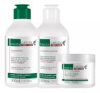 Complexo Antiqueda Capicidil: Shampoo + Condicionador + Banho de Creme