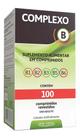 Complexo B Arte Nativa 100 Comprimidos Revestidos Suplemento Alimentar Vitaminas B1 B2 B3 B5 B6