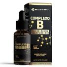 Complexo B Ultra Vegano Gotas Sublingual Zero Açucar Sabor Morango 30ml Ecomev