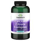 Complexo de citrato de cálcio Swanson 300 cápsulas Bone Health