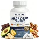 Complexo de Magnésio Topnurex 1000 mg 90 Cápsulas Veganas