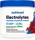 Complexo eletrolítico em pó Nutricost Hydration Grape 60 Serv