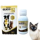 Complexo Suplemento Vitáminico E Mineral Glicovet Gold 60ml Para Cães E Gatos