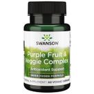 Complexo Vegetal de Frutas Roxas Swanson 400 mg 60 cápsulas vegetais