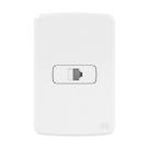 compose cj 1 tom rj45 cat 5e placa 4x2 bco - weg