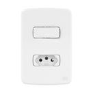 compose cj 1 tp+1 tom 20a placa 4x2 bco - weg