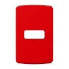 compose placa 4x2 1 posição vermelho - weg