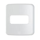 compose placa embutir móveis 1 posição branco ( 1 furo 60mm) - weg