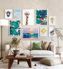 Composição de Quadros Tropicália