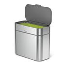 Composteira de Bancada Removível simplehuman - 4L em Aço Inoxidável