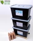 Composteira Doméstica Minhocário 168 L Nature com suporte - Produza seu próprio adubo