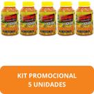 Composto Antigripal Farmel Mel, Ervas e Agrião 350g Kit Promocional 5 Unidades