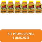 Composto Antigripal Farmel Mel, Ervas e Agrião 350g Kit Promocional 6 Unidades