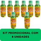 Composto Concentrado de Ervas Medicinais Faramel Cura Tosse Frasco 250ml Kit Promocional 8 Unidades