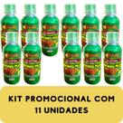 Composto de Mel Super Enriquecido com Plantas e Ervas Medicinais Faramel Bronq-Plus Frasco 250ml Kit Promocional 11 Unid
