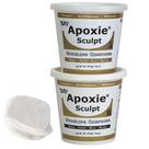 Composto de modelagem Aves Apoxie Sculpt 4 libras branco/branco como pedra Composto de modelagem Aves Apoxie Sculpt 4 libras branco/branco como pedra