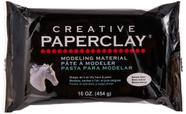 Composto de modelagem Creative Paperclay 473 ml branco