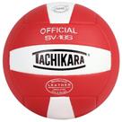 Composto de voleibol Tachikara SV-18S branco escarlate 260-270g