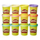 Compound Modeling Compound Play-Doh Bulk Pastel Colors, pacote com 12, 120 ml