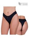 Comprar Calcinha Fio Dental com Bordas em Renda Preto tamanho M